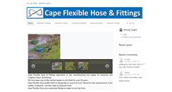 Desktop Screenshot of hoseandfittings.co.za